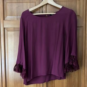 Gorgeous lace sleeved blouse